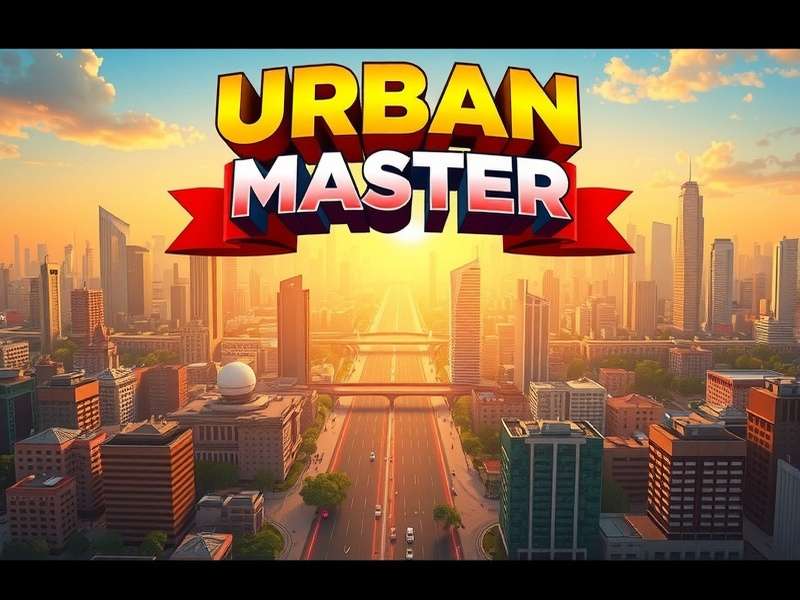 Urban Scape Master Game Cover featuring Indian city skyline